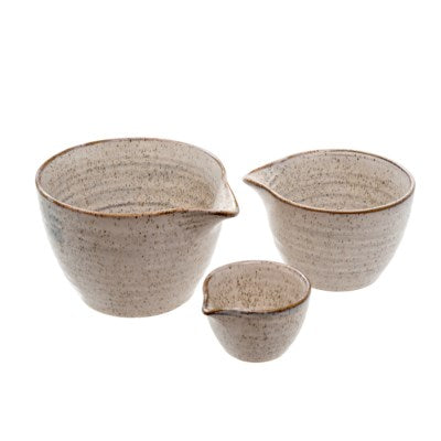 Galiano Spouted Bowls- Set of 3