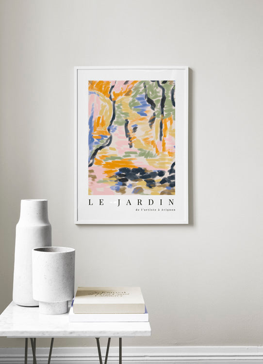 LE JARDIN POSTER 50x70