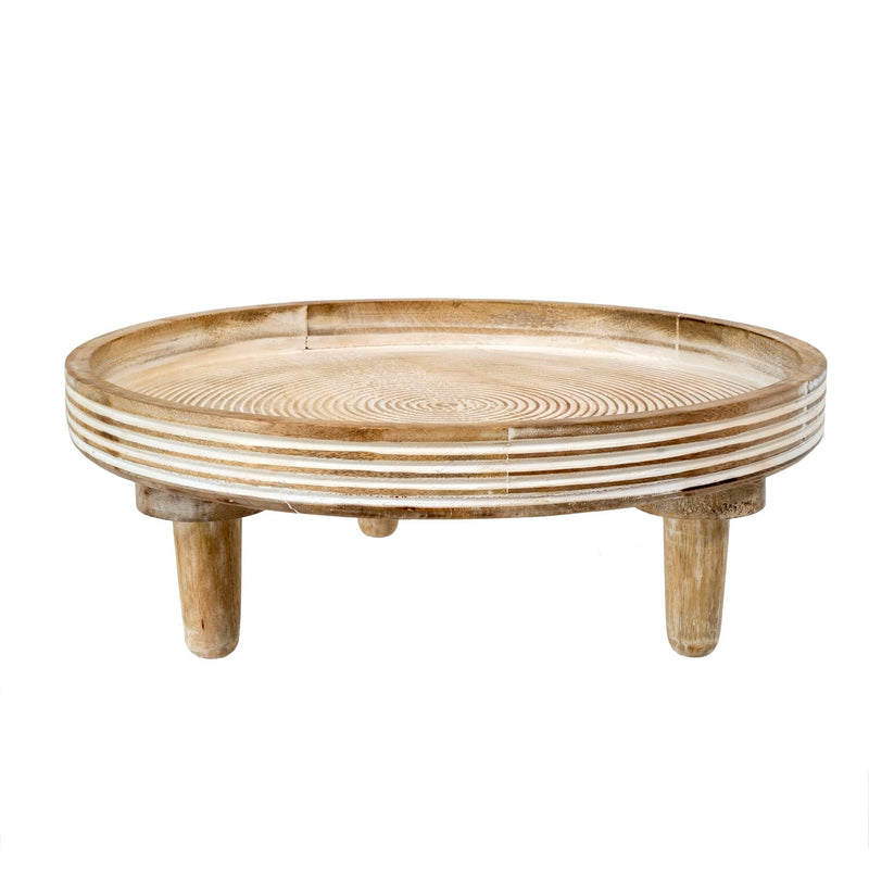 Coralie Footed Tray