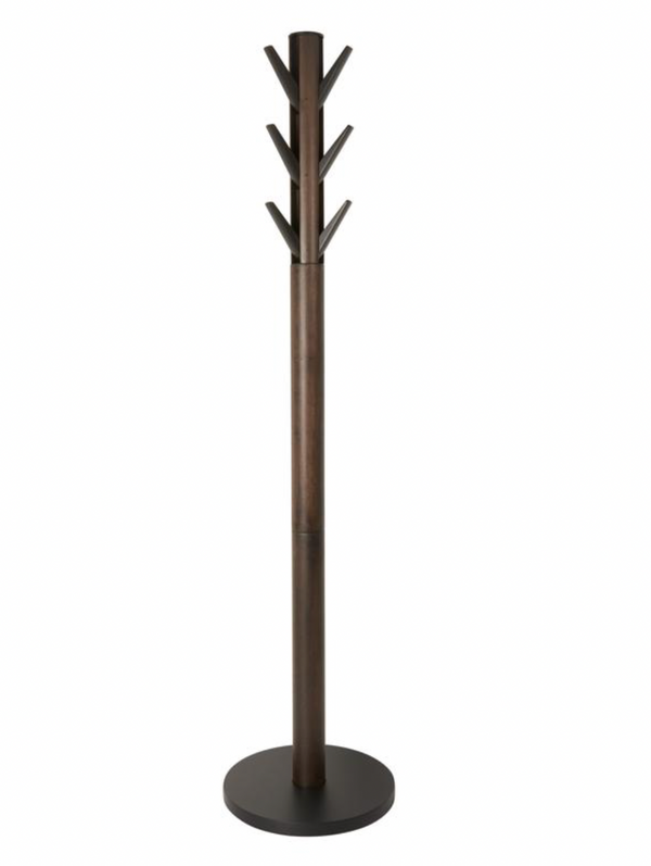 FLAPPER COAT RACK Black-Walnut