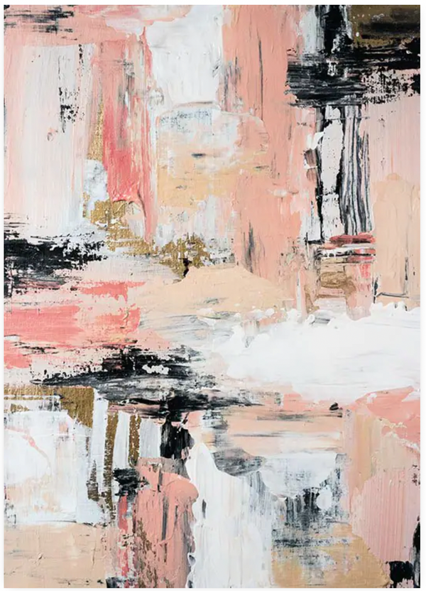 LE ART: Pink Abstract